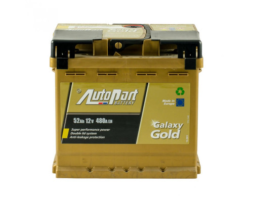 Акумулятор AutoPart Galaxy Gold 52Ah 480A R+