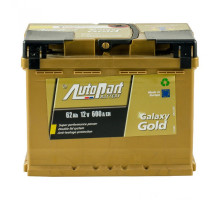 Акумулятор  AutoPart Galaxy Gold 62Ah 600A R+