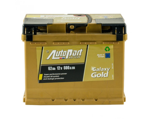 Акумулятор  AutoPart Galaxy Gold 62Ah 600A R+