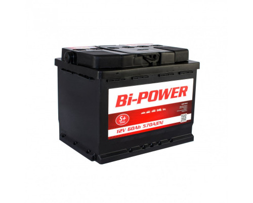 Акумулятор BI-POWER 60Ah 570A L+