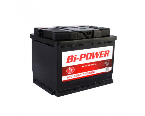 Акумулятор BI-POWER  60Ah 570A R+