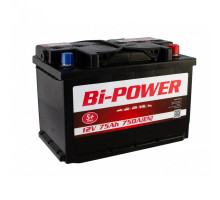Акумулятор BI-POWER 75Ah 750A R+