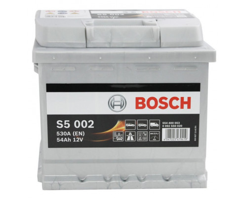 Акумулятор Bosch S50020 54Ah 530A R+