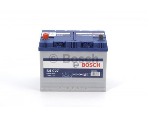 Акумулятор Bosch S40270 70Ah 630A L+