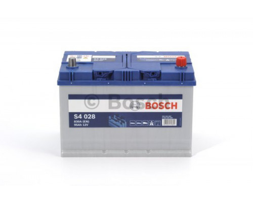 Акумулятор Bosch S40280 95Ah 830A R+