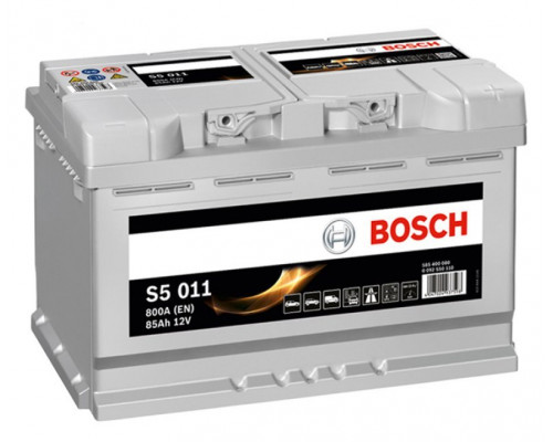 Акумулятор Bosch S50100 85Ah 800A R+