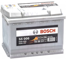 Акумулятор Bosch S50060 63Ah 610A L+