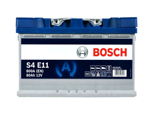 Акумулятор BOSCH EFB S4E11 80Ah 800A R+