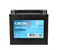 Акумулятор Deta AGM Start Stop 13Ah 200A L+