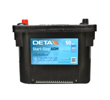 Акумулятор Deta AGM Start Stop 50Ah 800A L+