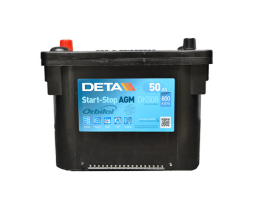 Акумулятор Deta AGM Start Stop 50Ah 800A L+