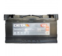Акумулятор Deta Senator 3 Carbon Boost (DA1000) 100Ah 900A R+
