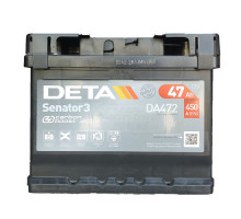 Акумулятор Deta Senator 3 Carbon Boost 47Ah 450A R+