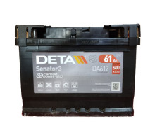 Акумулятор Deta Senator 3 Carbon Boost (DA612)61Ah 600A R+