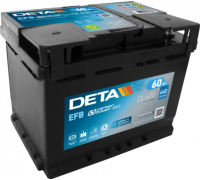 Deta EFB Start Stop (DL600) 60Ah 640A R+