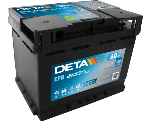 Deta EFB Start Stop (DL600) 60Ah 640A R+