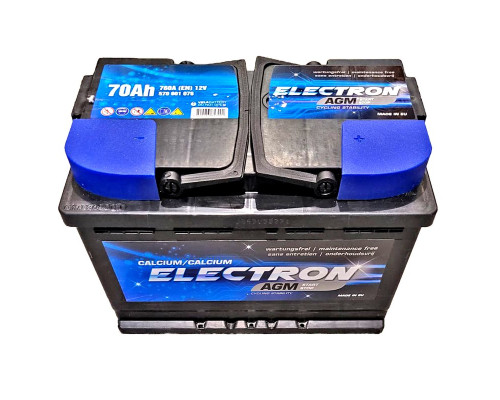 Акумулятор Electron AGM Start&Stop 70Ah 760A R+