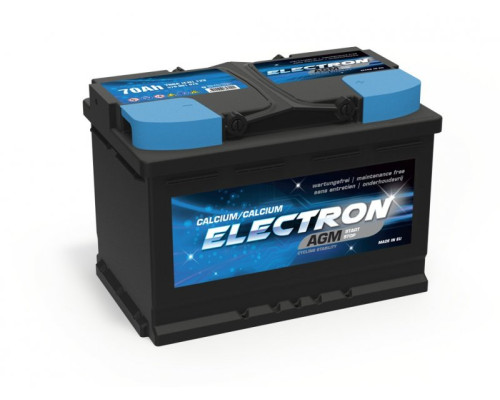 Акумулятор Electron AGM Start&Stop 70Ah 760A R+
