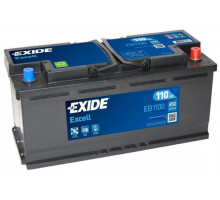 Акумулятор  Exide Excell  EB1100  110Ah 850A R+