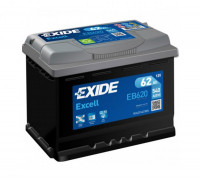 Акумулятор  Exide Excell  EB620  62Ah 540A R+