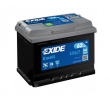 Акумулятор  Exide Excell  EB620  62Ah 540A L+