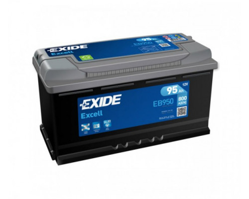 Акумулятор  Exide Excell  EB950  95Ah 800A R+