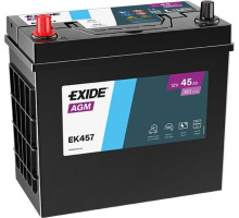 Акумулятор Exide EK457 AGM Start Stop 45Ah 380A L+
