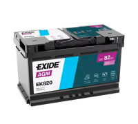 Акумулятор Exide AGM Start Stop 82Ah 800A R+