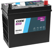 Акумулятор Exide EK454 AGM Start Stop 45Ah 380A R+