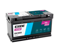 Акумулятор Exide AGM Start Stop 96Ah 850A R+