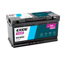 Акумулятор Exide AGM Start Stop 96Ah 850A R+