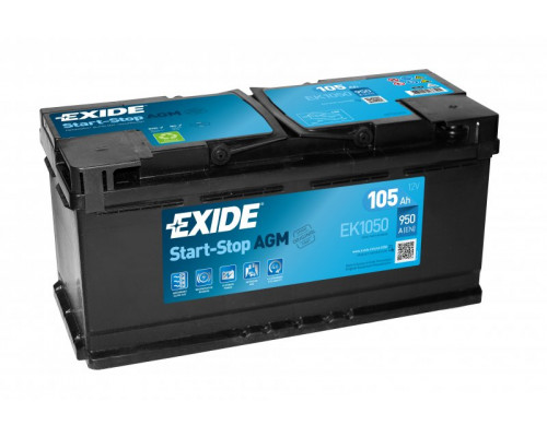 Акумулятор Exide AGM Start Stop 105Ah 8950A R+