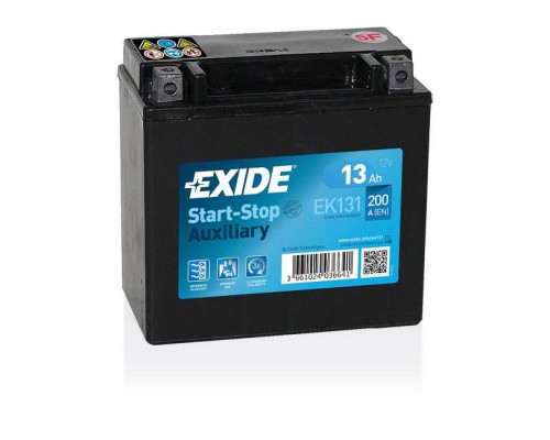 Акумулятор Exide 6CT-13 Аз AGM Start&Stop 13Ah 200A L+