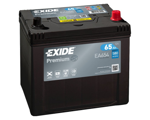 Акумулятор Exide 6CT-65 АзЕ Premium Asia  