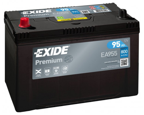Акумулятор Exide 6CT-95 АзЕ Premium Asia  L+