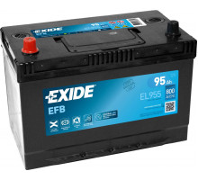 Акумулятор Exide EFB Start Stop asia (EL955) 95Ah 800A L+