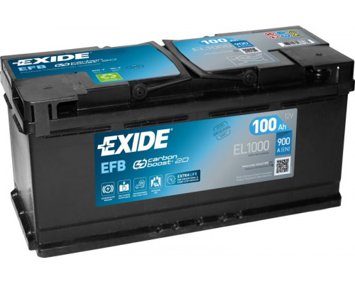 Акумулятор Exide EFB Start Stop (EL1000) 100Ah 900A R+