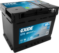 Акумулятор Exide EFB Start Stop (EL600) 60Ah 640A R+