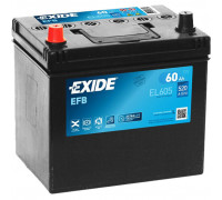 Акумулятор ExideEFB Start Stop asia (EL605) 60Ah 520A JL+