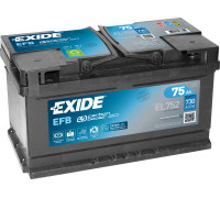 Акумулятор Exide EFB Start Stop (EL752) 75Ah 730A R+