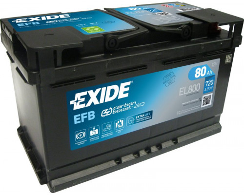 Акумулятор Exide EFB Start Stop (EL800) 80Ah 800A R+