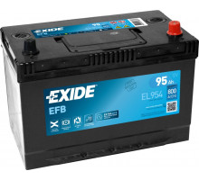 Акумулятор Exide EFB Start Stop asia (EL954) 95Ah 800A JR+