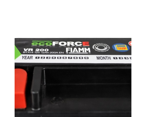 Акумулятор Fiamm AGM Ecoforce 12Ah 200A L+
