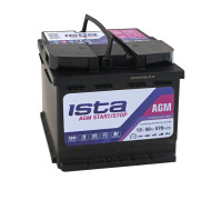 Акумулятор ISTA AGM Start Stop 50Ah 540A R+