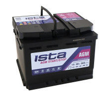 Акумулятор ISTA AGM Start Stop 60Ah 680A R+