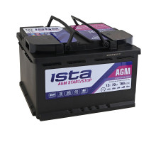 Акумулятор ISTA AGM 70Ah 760A R+