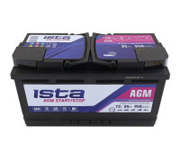Акумулятор ISTA AGM Start Stop 95Ah 850A R+