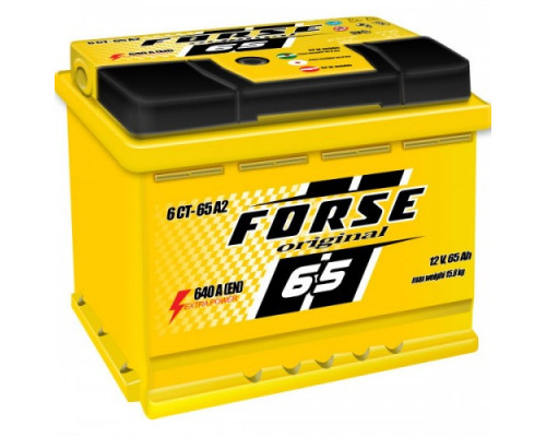 Акумулятор ISTA Forse  65Ah 640A R+