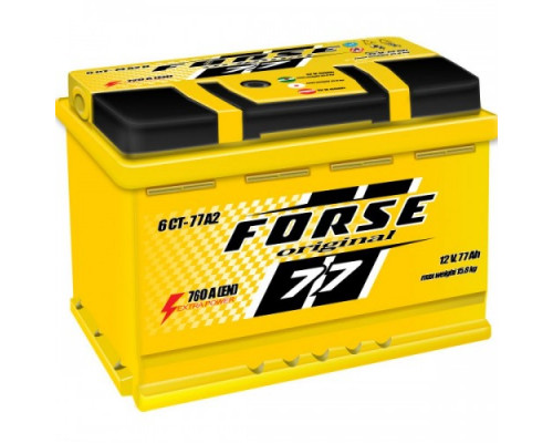 Акумулятор ISTA Forse 77Ah 760A R+