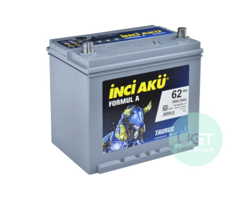 Акумулятор INCI Formula Asia  62Ah 540A R+